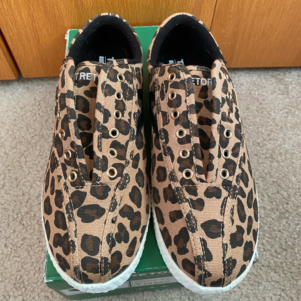 NWT Women’s Tretorn  Leopard Print Sneakers Sz 7.5